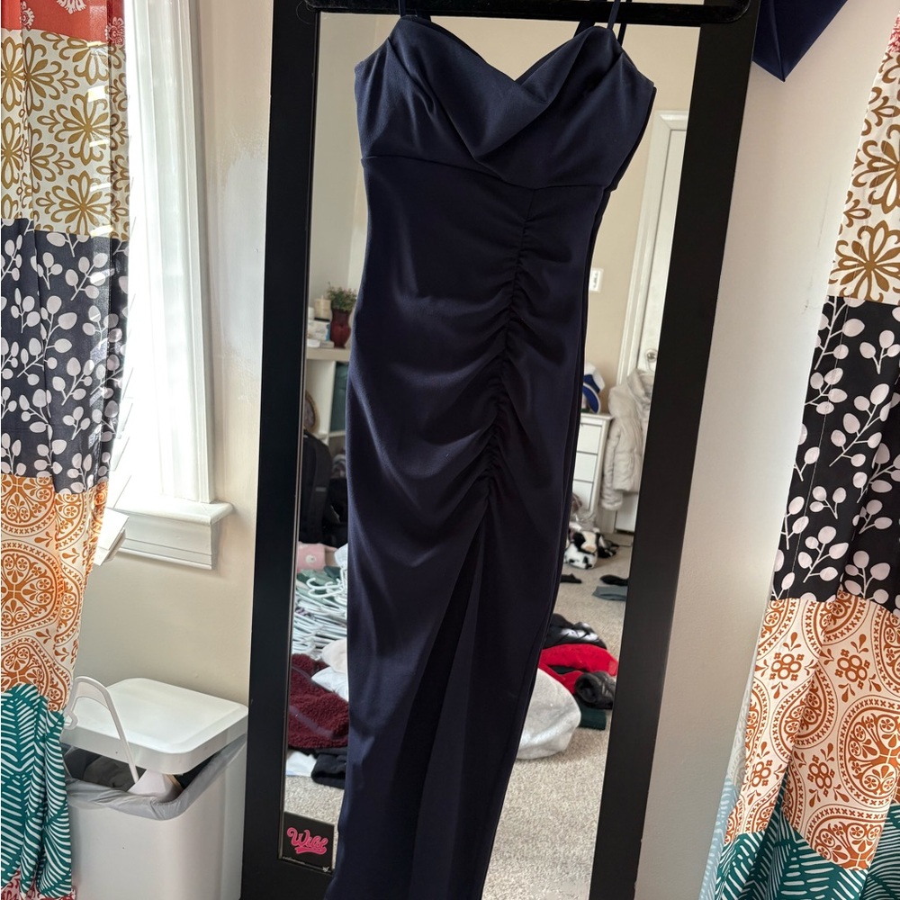 Emerald Sundae Navy Dress